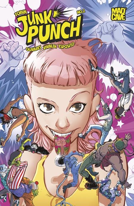 Mad Cave Studios Comic Books JUNK PUNCH #2 (OF 5) (MR) 60196140535600211 0526MA0937