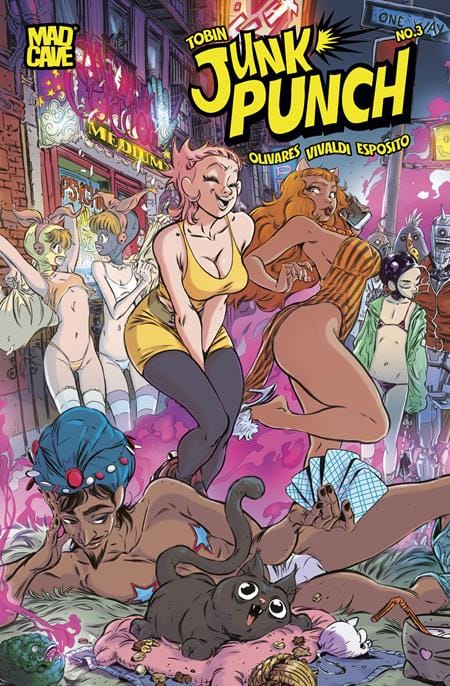 Mad Cave Studios Comic Books JUNK PUNCH #3 (OF 5) (MR) (Release Date: 08/19/2026) 0626MA0902