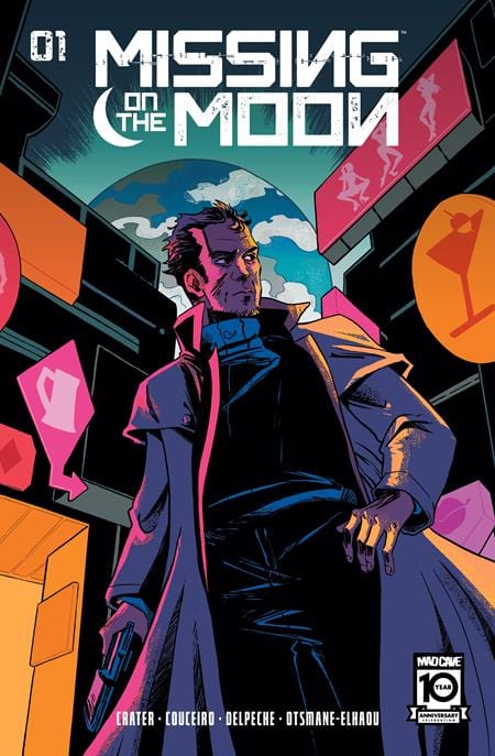 Mad Cave Studios Comic Books MISSING ON THE MOON #1 (OF 4) CVR B RYE HICKMAN VAR 60196140458800111 1024MA521