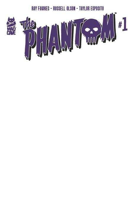 Mad Cave Studios Comic Books PHANTOM #1 CVR F BLANK VAR 60196140500401061 0725MA601