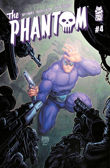 Mad Cave Studios Comic Books PHANTOM #4 CVR A FREDDIE WILLIAMS II 60196140500404011 1125MA0759