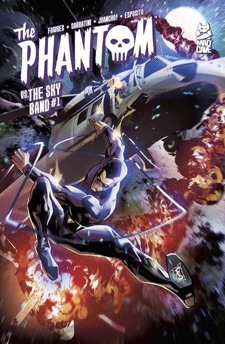 Mad Cave Studios Comic Books PHANTOM VS THE SKY BAND #1 (ONE SHOT) CVR A FEDERICO SABBATINI 60396240455000111 0226MA0882