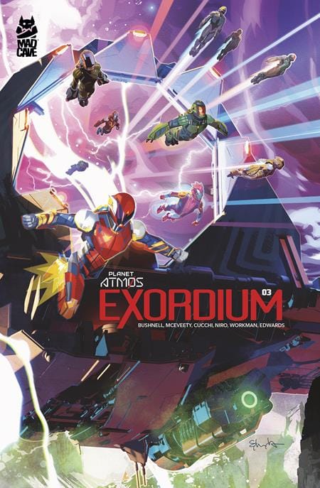 Mad Cave Studios Comic Books PLANET ATMOS EXORDIUM #3 CVR A TOMMY LEE EDWARDS 60196140532500311 0426MA0863