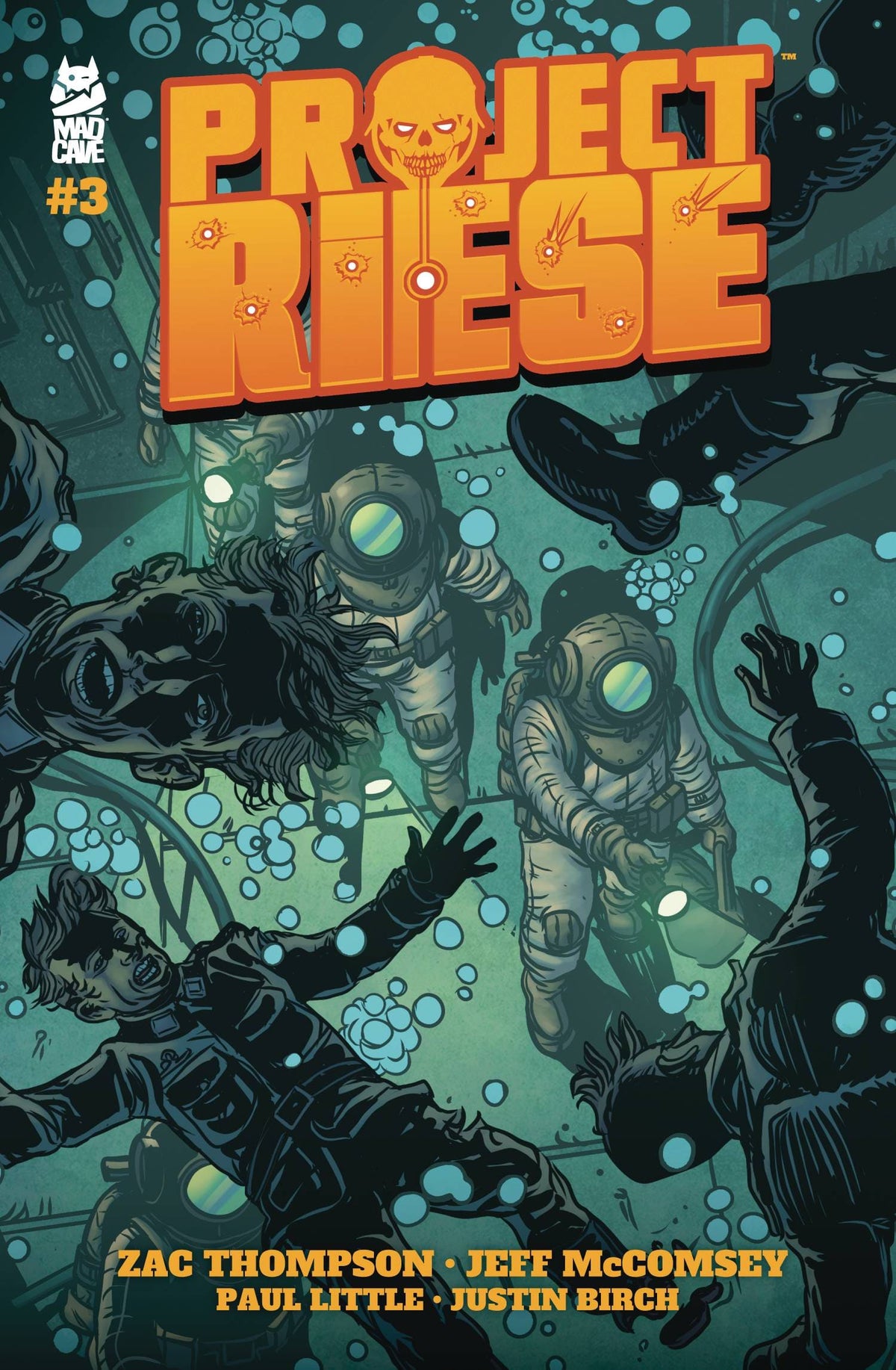 Mad Cave Studios Comic Books PROJECT RIESE #3 (OF 6) 60194704571200311 AUG232072