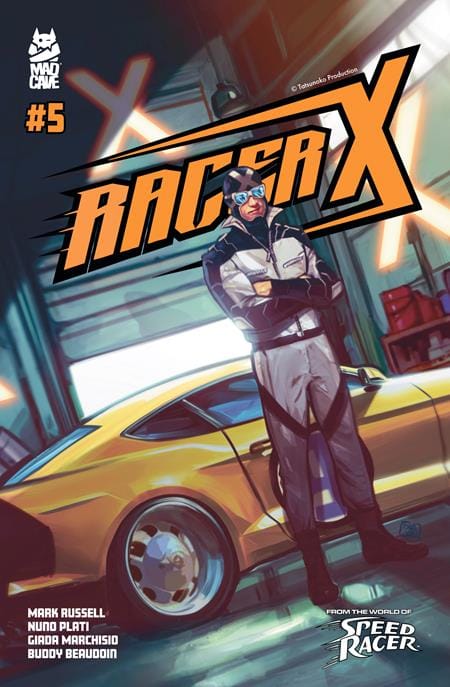 Mad Cave Studios Comic Books RACER X #5 (OF 8) CVR A FRANCESCO TOMASELLI 60196140497705011 0126MA0834