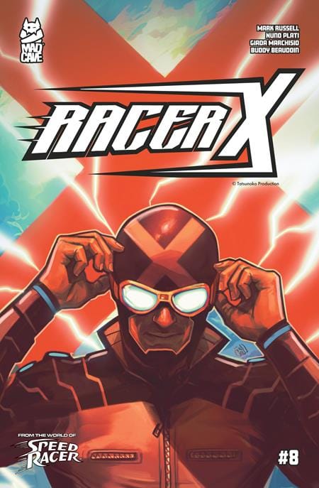 Mad Cave Studios Comic Books RACER X #8 (OF 8) CVR A FRANSCESCO TOMASELLI 60196140497708011 0426MA0867