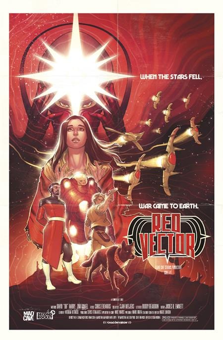 Mad Cave Studios Comic Books RED VECTOR #1 (OF 5) CVR B MEGHAN HETRICK VAR 60196140492200121 0625MA541