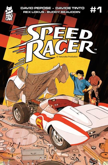 Mad Cave Studios Comic Books SPEED RACER #1 CVR E SEBASTIAN PIRIZ VAR 60196140488501051 0525MA581