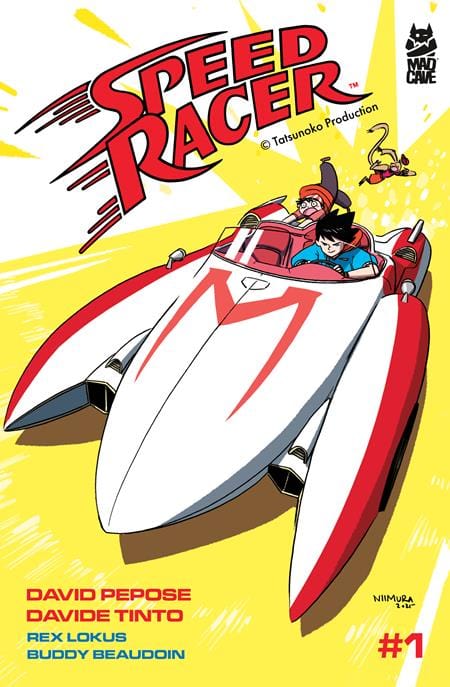 Mad Cave Studios Comic Books SPEED RACER #1 CVR H 20 COPY KEN NIMURA UNLOCK VAR 60196140488501081 0525MA584