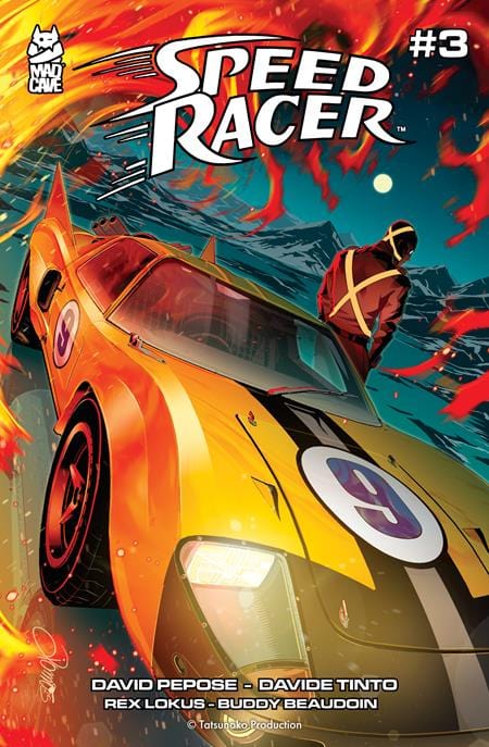 Mad Cave Studios Comic Books SPEED RACER #3 CVR A ALESSIO ZONNO 60196140488503011 0825MA0853