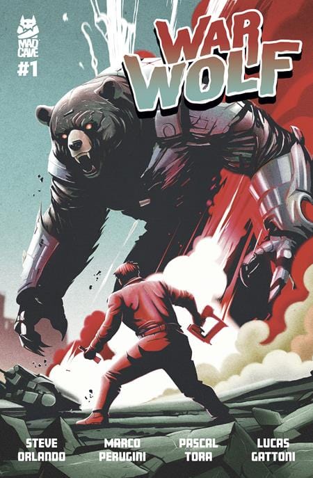 Mad Cave Studios Comic Books WAR WOLF #1 (OF 8) CVR B MOHAMED SAMA VAR (MR) 60196140505900121 0825MA0866