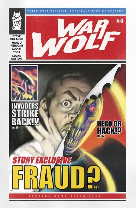 Mad Cave Studios Comic Books WAR WOLF #4 (OF 8) (MR) 60196140505900411 1225MA0826
