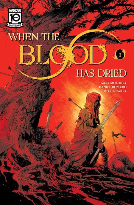 Mad Cave Studios Comic Books WHEN THE BLOOD HAS DRIED #1 (OF 5) CVR B DECLAN SHALVEY VAR 60194704609200121 0224MA395