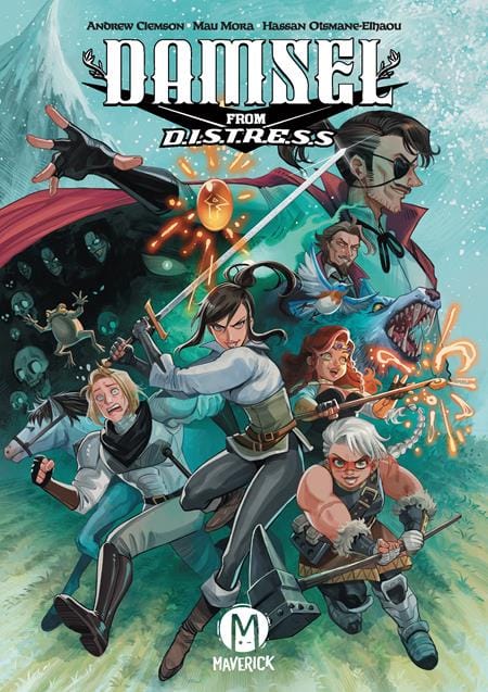 Mad Cave Studios Graphic Novel DAMSEL FROM DISTRESS TP 9781545823385 1225MA0799