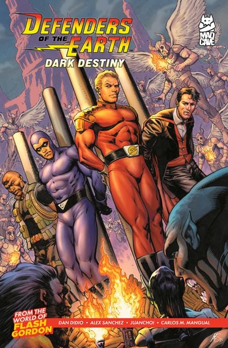 Mad Cave Studios Graphic Novel DEFENDERS OF THE EARTH TP VOL 01 DARK DESTINY 9781545826584 0526MA0921