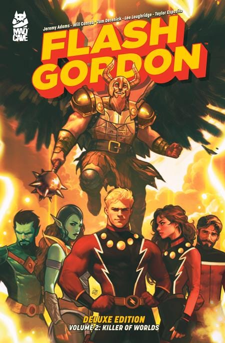 Mad Cave Studios Graphic Novel FLASH GORDON HC VOL 02 DELUXE EDITION 9781545823934 0226MA0864