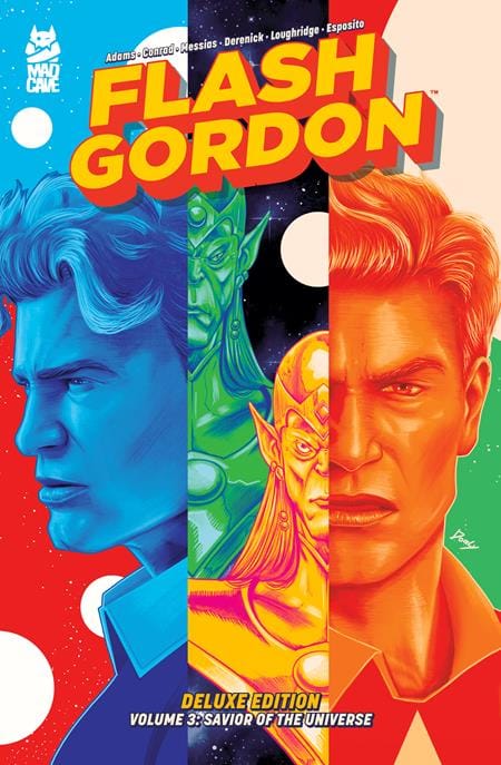 Mad Cave Studios Graphic Novel FLASH GORDON HC VOL 03 DELUXE EDITION SAVIOR OF THE UNIVERSE (Release Date: 12/23/2026) 9781545829042 1026MA0916