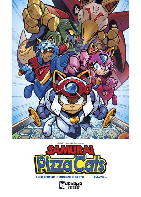 Mad Cave Studios Graphic Novel SAMURAI PIZZA CATS TP VOL 01 (Release Date: 12/09/2026) 9781545823859 1026MA0952