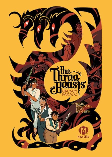 Mad Cave Studios Graphic Novel THREE BEASTS TP (Release Date: 10/28/2026) 9781545827635 0826MA1036