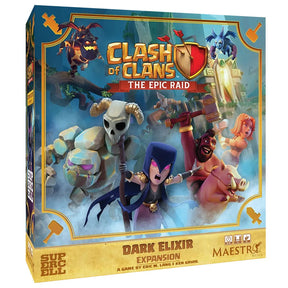 Maestro Media Board Games > Large Box Games > Expansions Clash of Clans: The Epic Raid: Dark Elixir Expansion 810095333675 MMCLASHEXP01