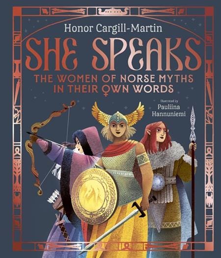 Magic Cat Graphic Novel SHE SPEAKS THE WOMEN OF NORSE MYTHS IN THEIR OWN WORDS HC 9781917366083 0725AB483
