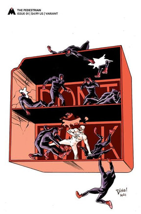 PEDESTRIAN #1 CVR B DEAN HASPIEL CARDSTOCK VAR (MR)