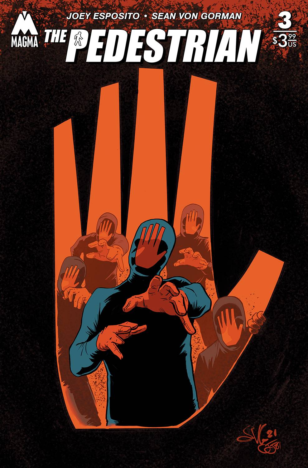 Magma Comix Comic Books PEDESTRIAN #3 CVR A SEAN VON GORMAN (MR) '85005994906100311 0824MM564
