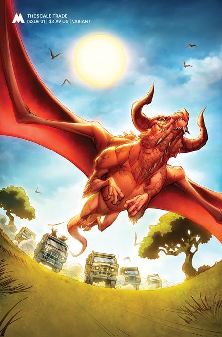 Magma Comix Comic Books SCALE TRADE #1 CVR B MAX DUNBAR CARDSTOCK VAR (MR) 85005994903000121 0324MM384