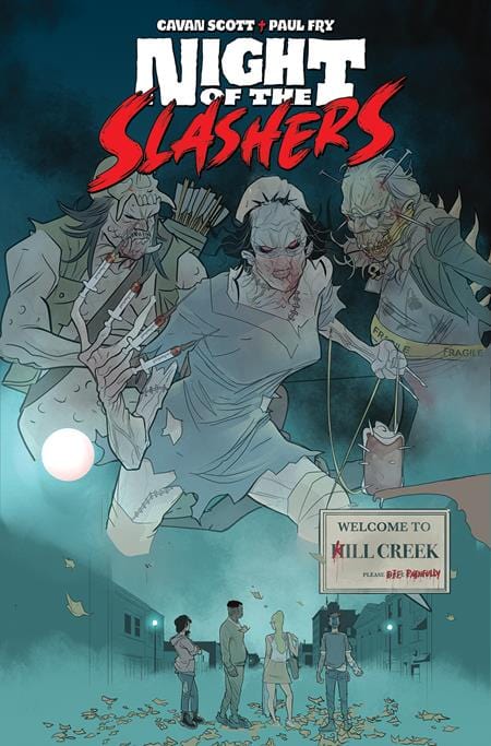 Magma Comix Graphic Novel NIGHT OF THE SLASHERS TP VOL 01 (MR) 9781963547085 1224MM482