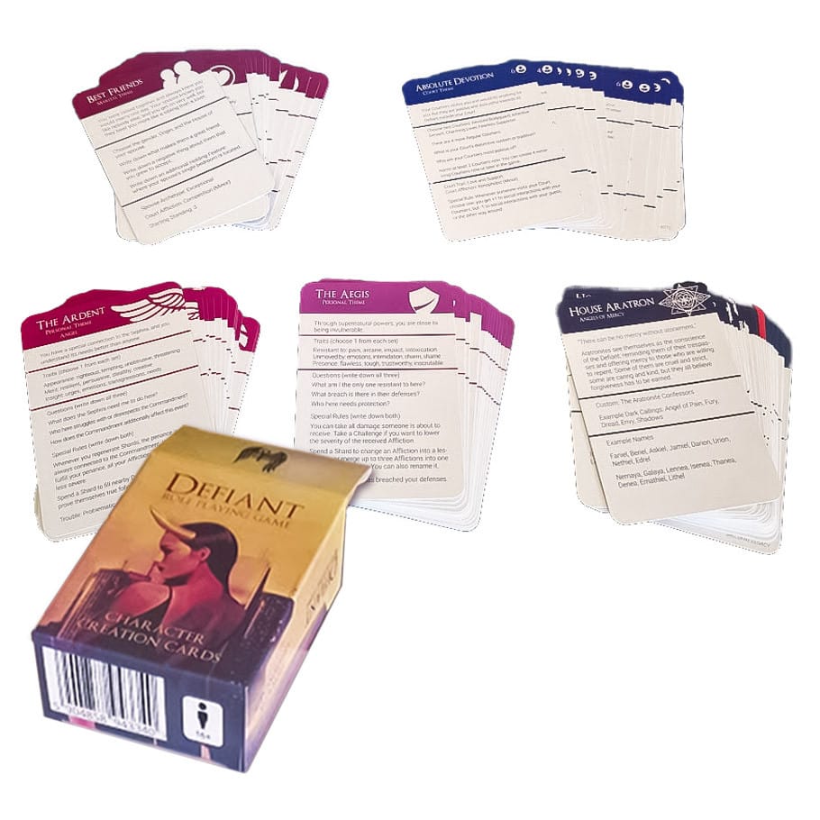 Magpie Games Tabletop Games > Role-Playing Games > Accessories Defiant RPG: Character Creation Cards 5904858943340 MAEGM43340