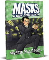Magpie Games Tabletop Games > Role-Playing Games > Expansions Masks: Secrets of A.E.G.I.S. (Hardcover) 9781987916690 MPG022