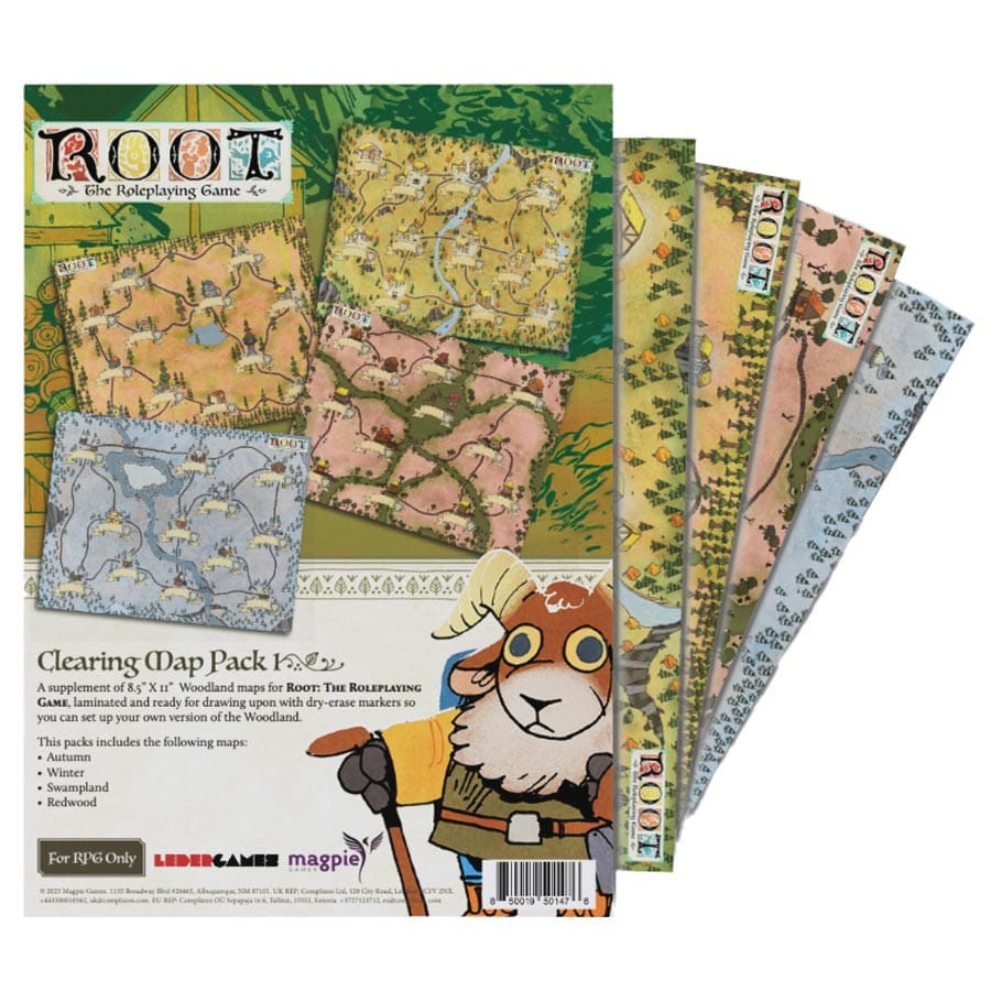 Magpie Games Tabletop Games > Role-Playing Games > Expansions Root RPG: Ruins & Expeditions: Map Pack 1 850019501476 MAEM04