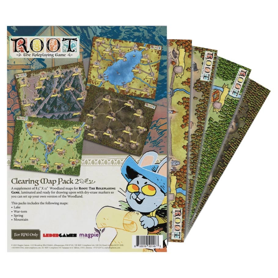 Magpie Games Tabletop Games > Role-Playing Games > Expansions Root RPG: Ruins & Expeditions: Map Pack 2 850019501483 MAEM05