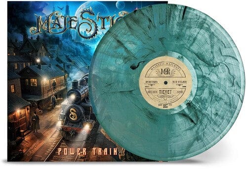 Majestica Music > Vinyl Records Majestica - Power Train (Colored Vinyl, Translucent Turquoise and Black Smoke, Gatefold LP Jacket) 4065629728014 NBA72801.1