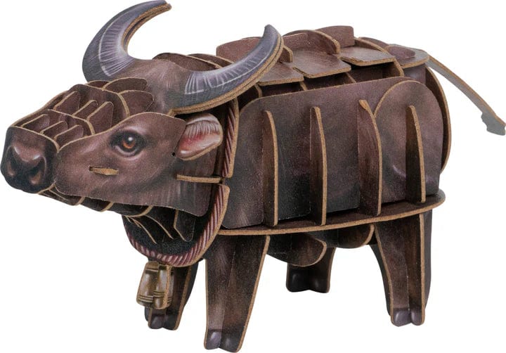 Makebug Puzzles > 3D Puzzles Makebug - Voices of Nature - Water Buffalo 6974201380534 MKBD0013