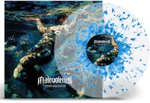 Malevolence - Malicious Intent (Crystal Clear W/  Sky Blue Splatter)