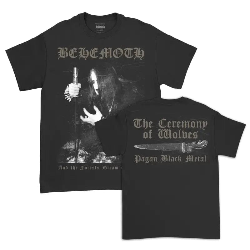 Manic Merch Apparel > T-shirts T-SHIRT: Behemoth - Ceremony of Wolves