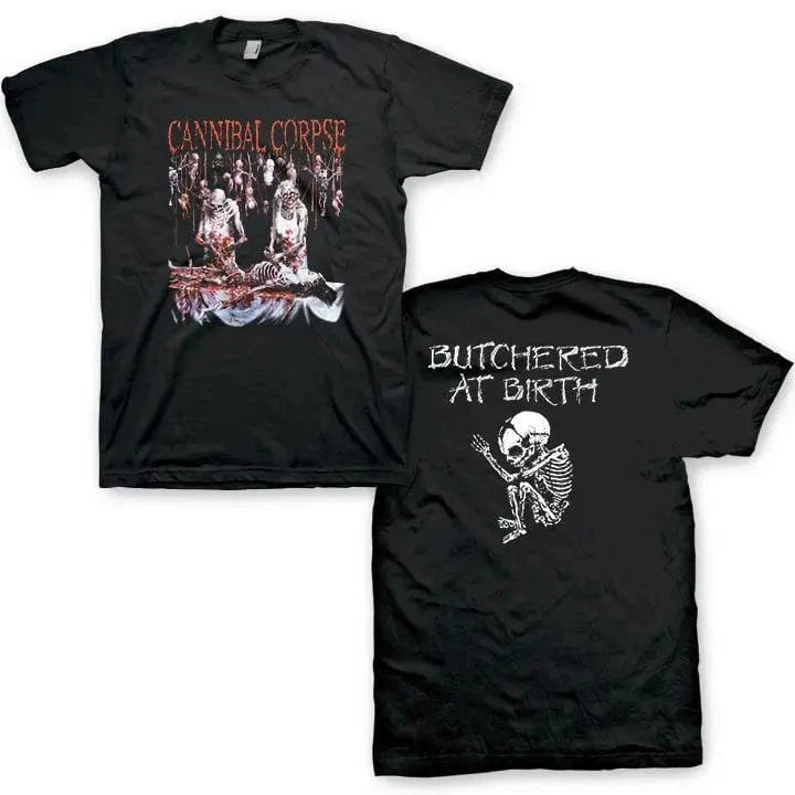 Manic Merch Apparel > T-shirts T-SHIRT: Cannibal Corpse - Butchered At Birth