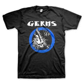Manic Merch Apparel > T-shirts T-SHIRT: Germs - Mohawk Skull