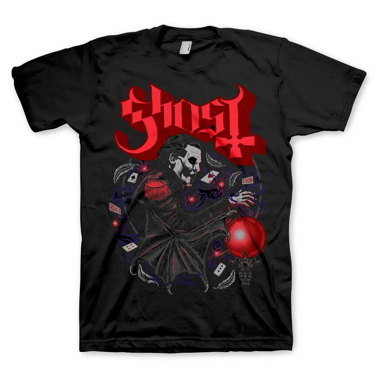 Manic Merch Apparel > T-shirts T-SHIRT: Ghost - Crystal Ball