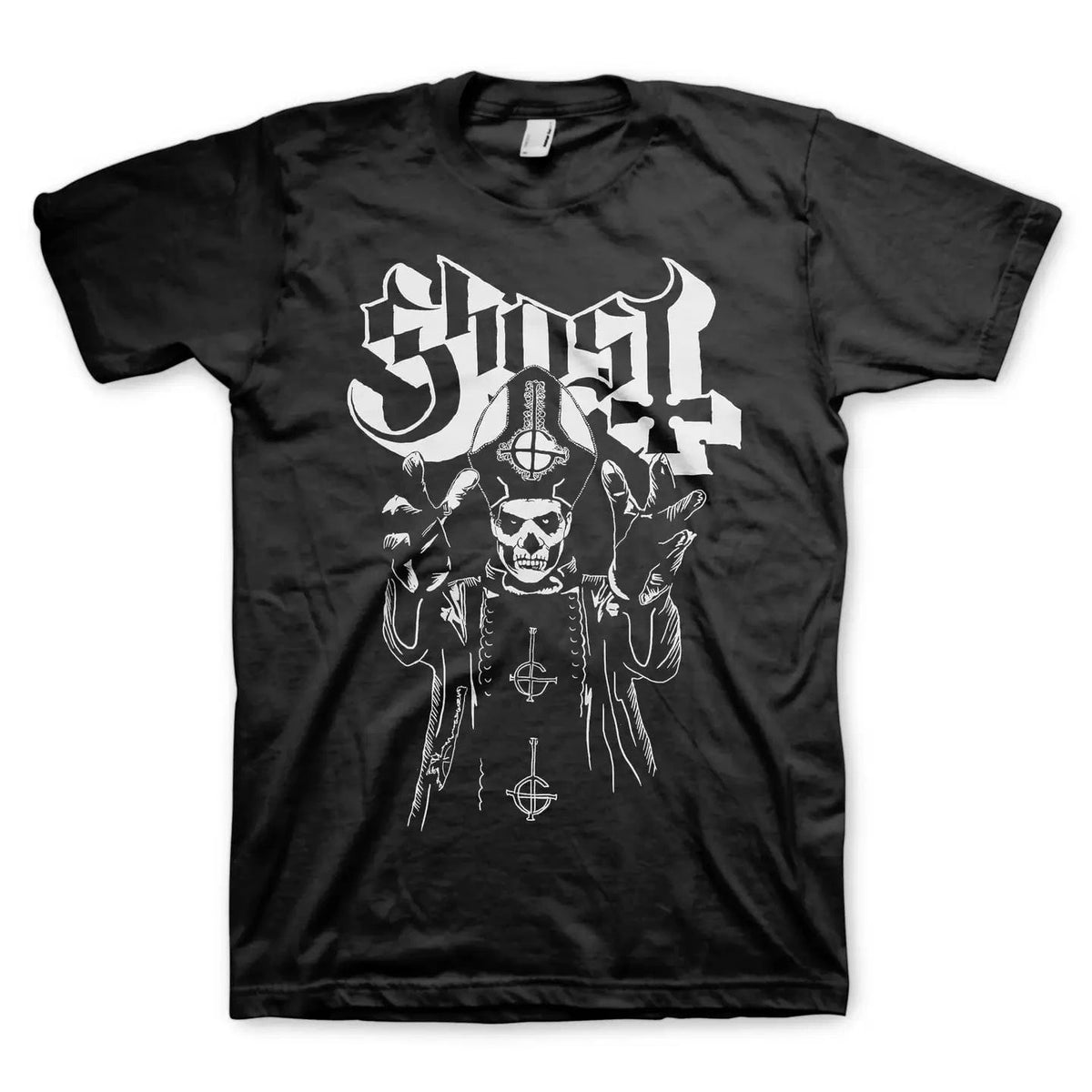 Manic Merch Apparel > T-shirts T-SHIRT: Ghost - Papa Wrath