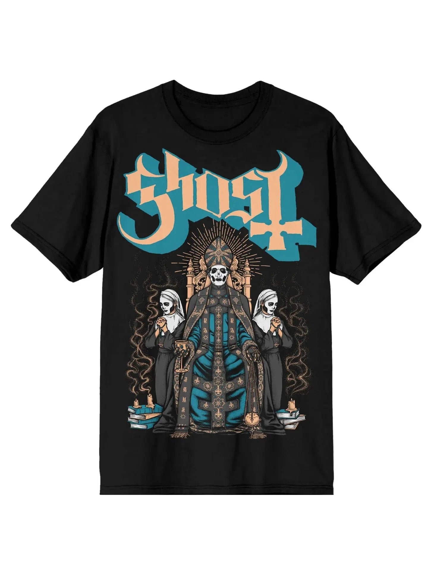 Manic Merch Apparel > T-shirts T-SHIRT: Ghost - Throne