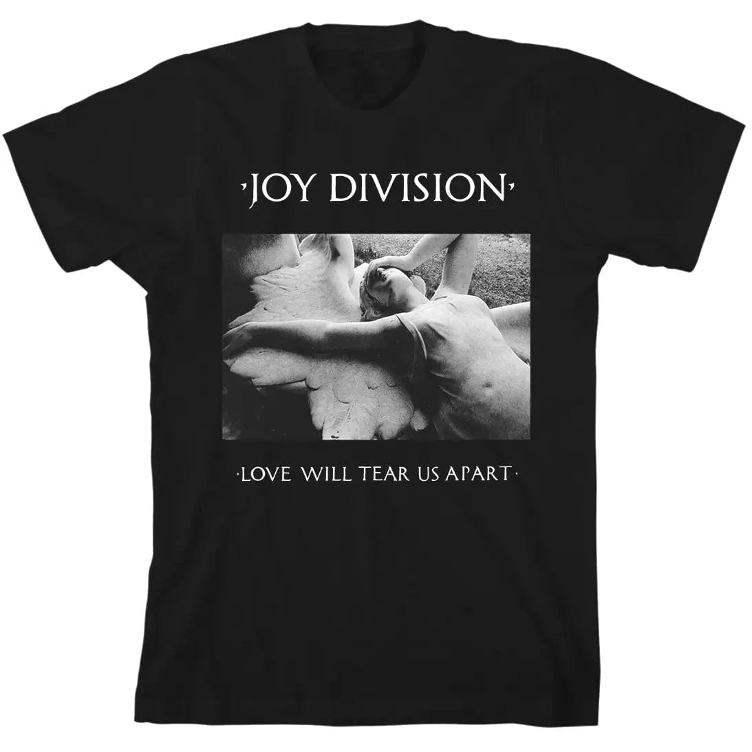 Manic Merch Apparel > T-shirts T-SHIRT: Joy Division- Love Will Tear Us Apart