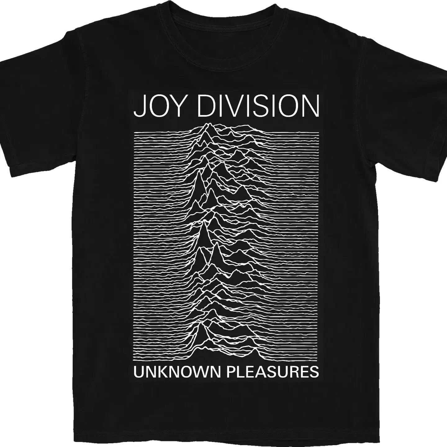 Manic Merch Apparel > T-shirts T-SHIRT: Joy Division- Unknown Pleasures