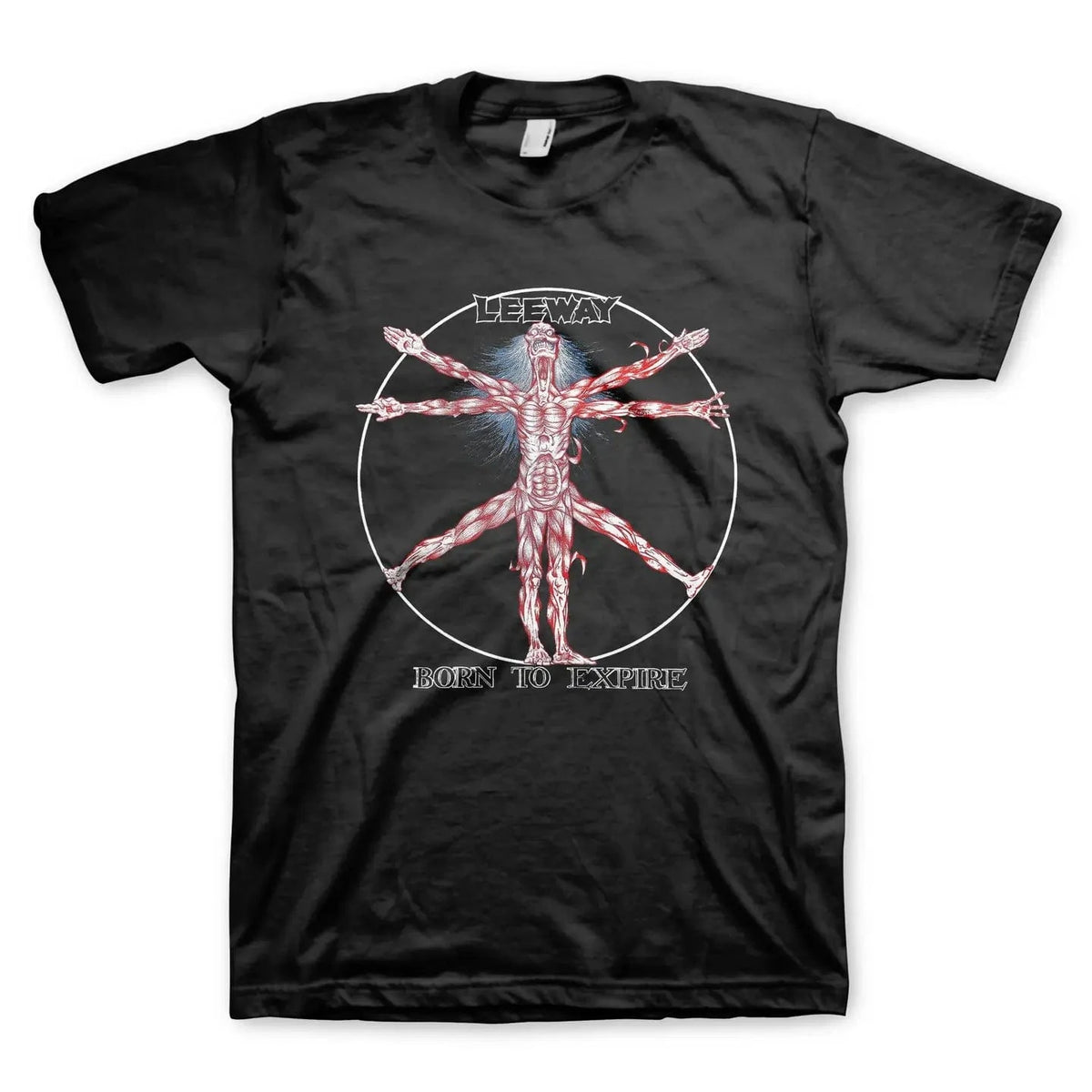 Manic Merch Apparel > T-shirts T-SHIRT: Leeway - Born To Expire