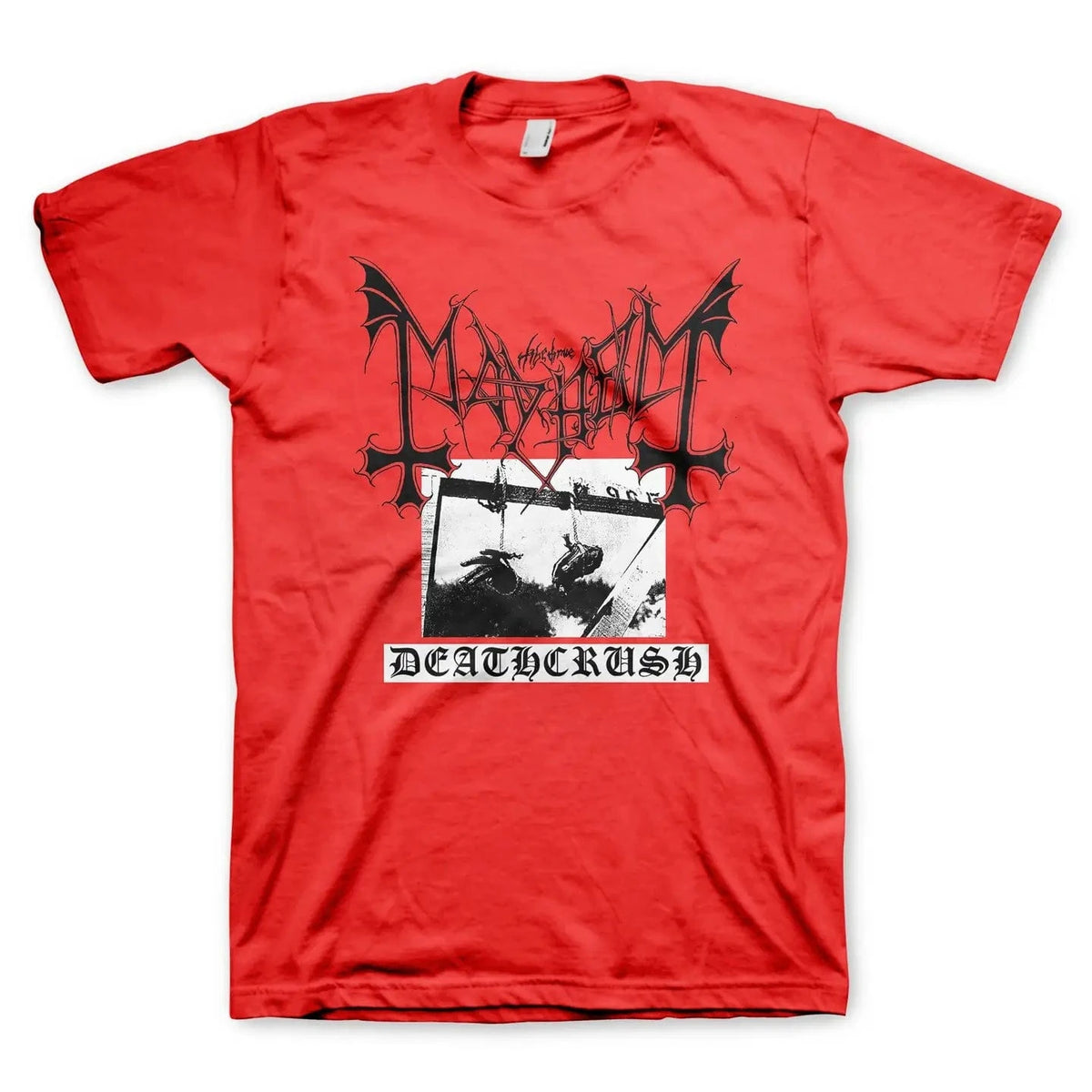 Manic Merch Apparel > T-shirts T-SHIRT: Mayhem - Deathcrush