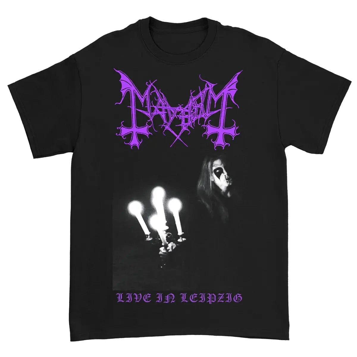 Manic Merch Apparel > T-shirts T-SHIRT: Mayhem - Leipzieg