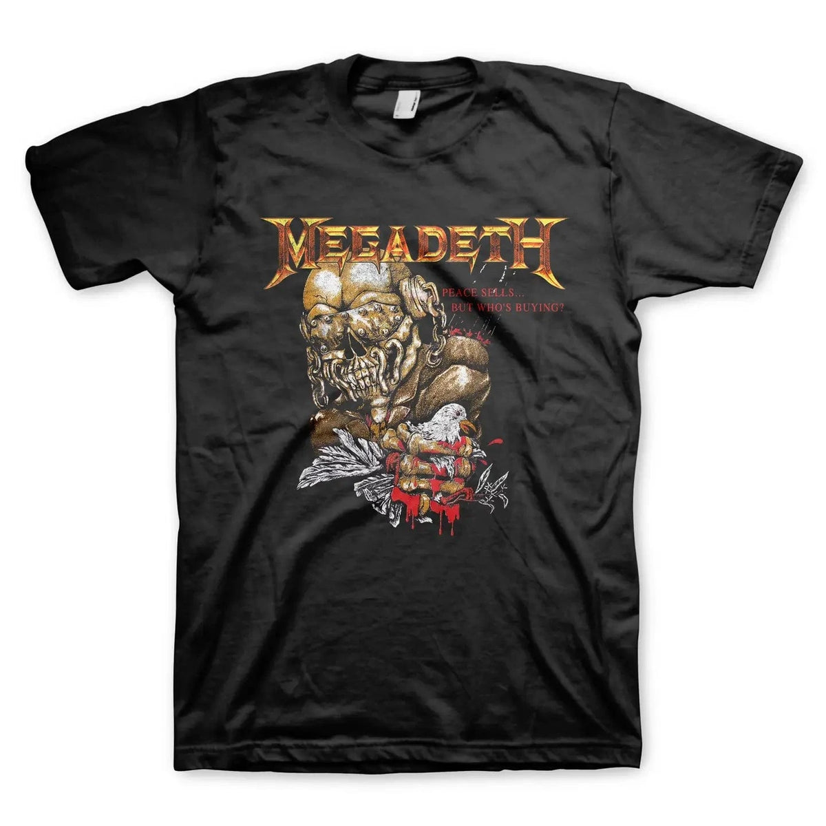 Manic Merch Apparel > T-shirts T-SHIRT: Megadeth - Peace Sells