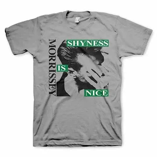 Manic Merch Apparel > T-shirts T-SHIRT: Morrissey - Shyness