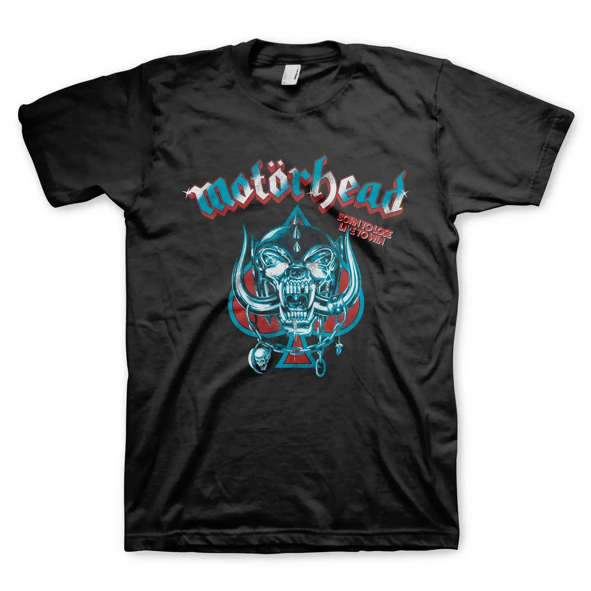 Manic Merch Apparel > T-shirts T-SHIRT: Motorhead - Live To Win